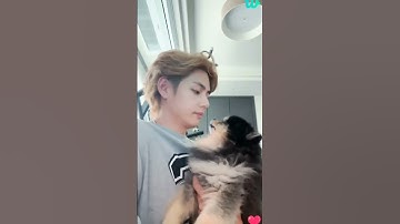 Tae and yeontan💜#bts#kim taehyung#yeontan#kpop#fyp#viral#shorts