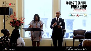 Eric Goodie - B3 Elevation Access To Capital