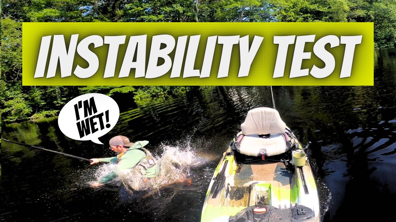 FeelFree Lure 11.5 fishing kayak stability test feelfree 