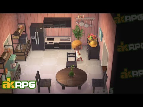 Animal Crossing Modern Kitchen Room Design Ideas - Best Kitchen With Cheap ACNH Items