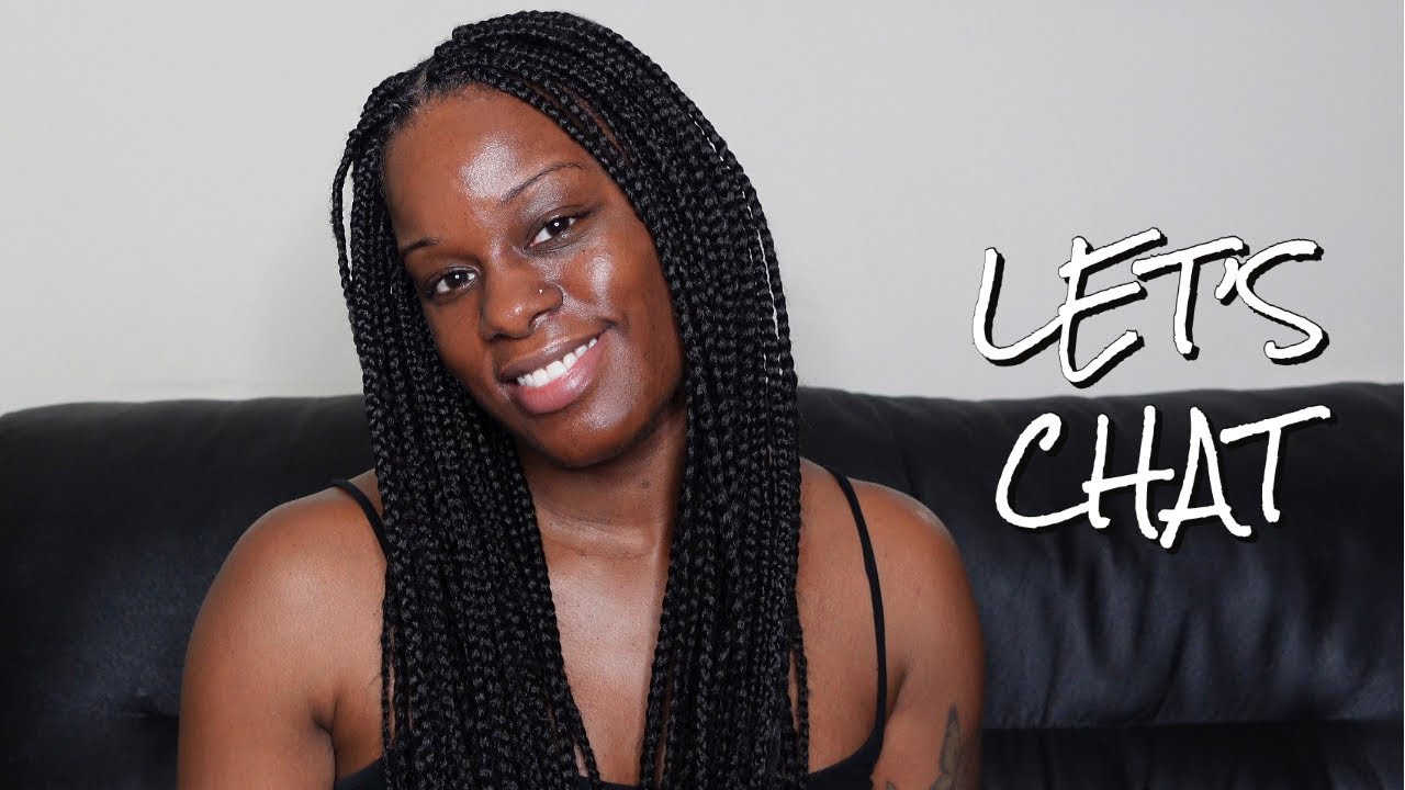 Braiding My Hair + 8 Year Natural Hair Journey Chit Chat | VLOG