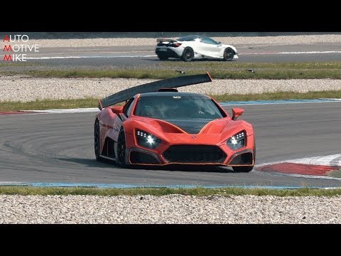 1200HP Zenvo TSR-S ACTIVE AERO ON TRACK & SOUND!