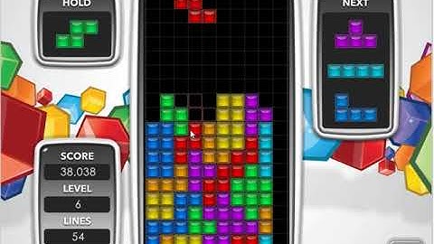 Tetris (Web) Line Clears 100 Lines Custom Tuning Mouse 1m 52s 500ms