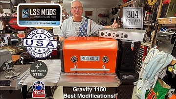 Masterbuilt Gravity Series 1150 Best Modifications! / 304 Stainless Steel / LSS Mods!