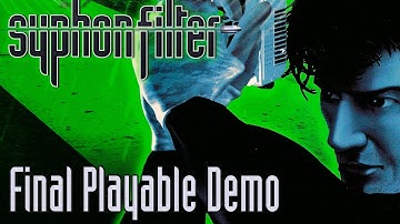 Syphon Filter - Final Playable Demo