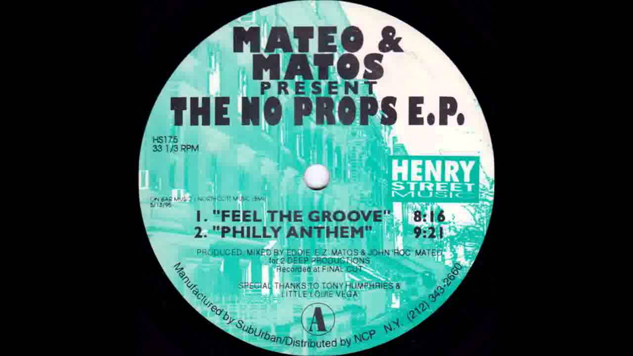 (1995) Mateo & Matos -  Feel The Groove [Original Mix]