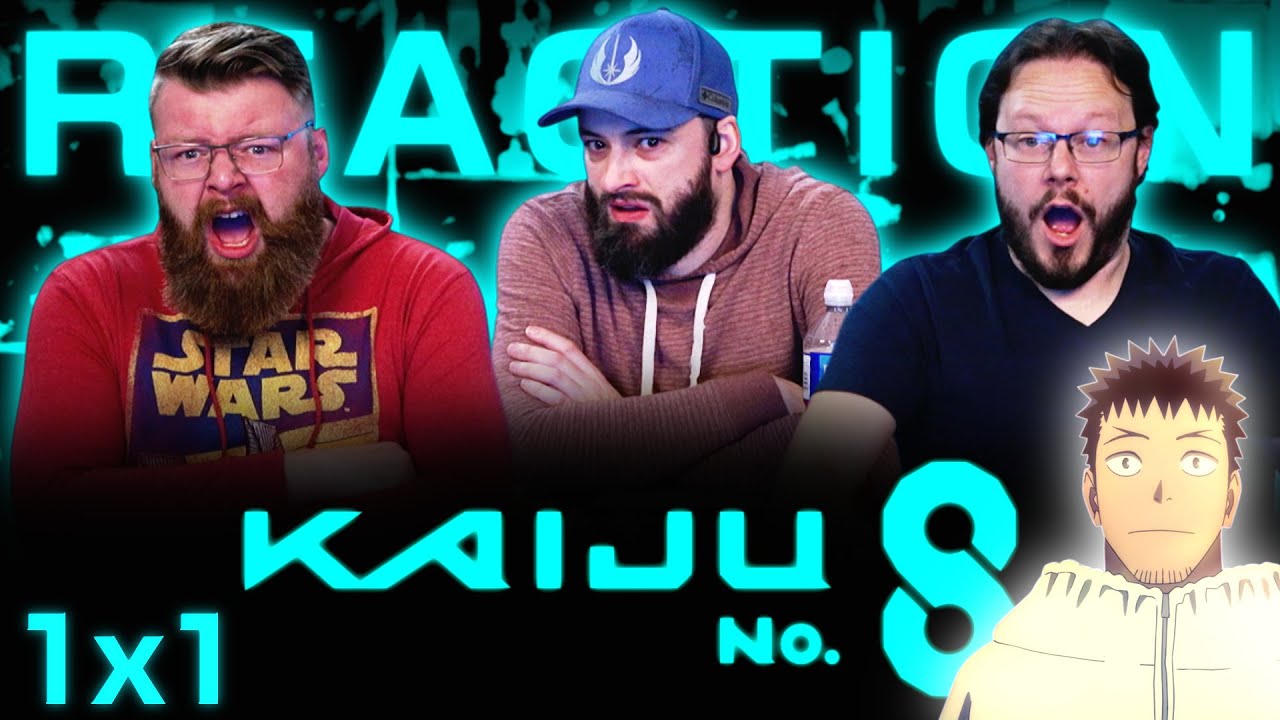 Kaiju No. 8 1x1 REACTION!! "The Man Who Became a Kaiju"