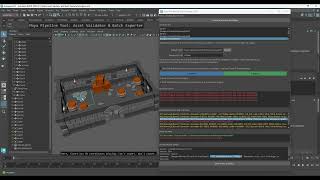 Maya Asset Validator & Batch Exporter - Tool Demonstration.