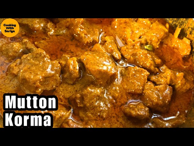 Mutton korma Dawat Wala - Mutton Qorma - Cooking with sariya class=