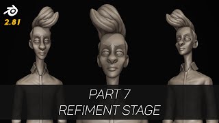 Blender 2.81 Sculpting Stylized Character Tutorial Series | Final Details