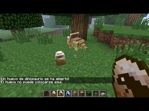 Minecraft Mod  Jurassic Park Introduccion - YouTube