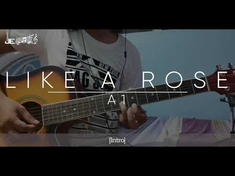 A1 - Like A Rose (Guitar Chords)