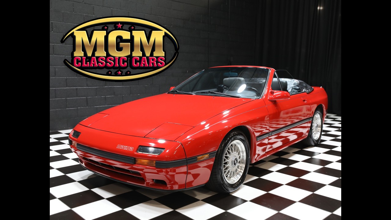 マツダ　RX-7 FC3S 純正USA ゴム　(k) Used 1988 Mazda RX-7 FC - LOW MILES -5 SPEED - CLEAN CARFAX For
