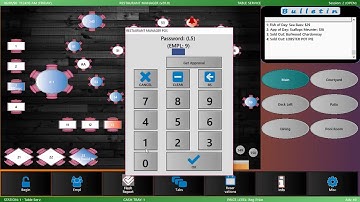 Place a new order in Restaurant Manager