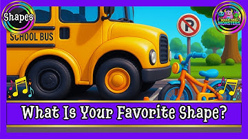 What is Your Favorite Shape? | 6 Shapes | Magic Mini Monsters | #magicminimonsters