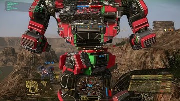 MechWarrior Online --  Awesome AWS-8R LRM Action