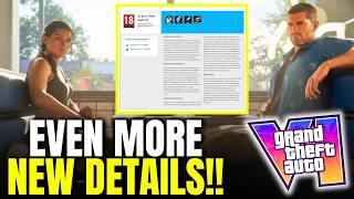 NEW: GTA 6 Official Rating Reveals Brand New Gameplay Details
