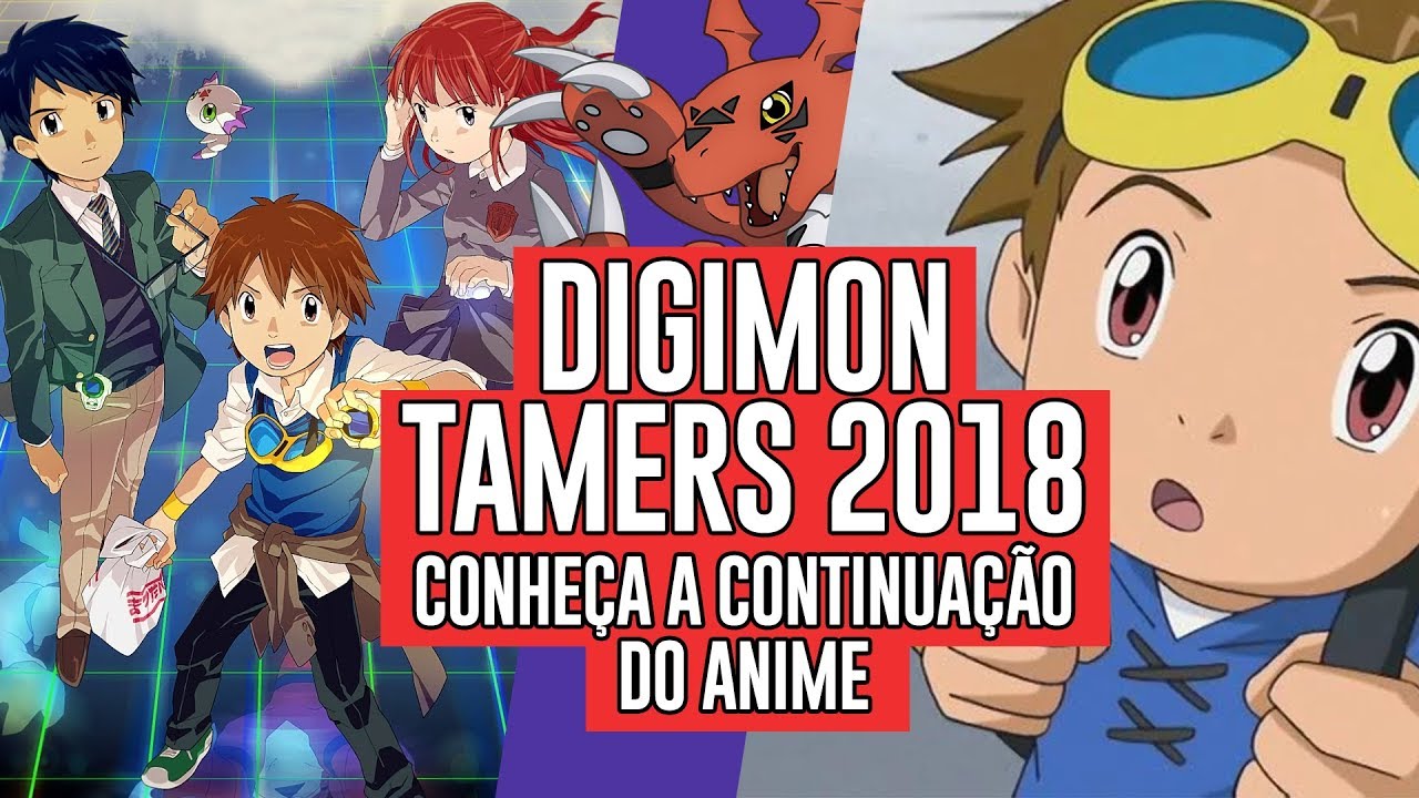 Digimon Tamers 2018: Conheça a continuação do anime 