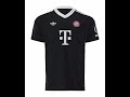 Camiseta De Arquero Adidas De Bayern Munich 2024/2025 Color Negro