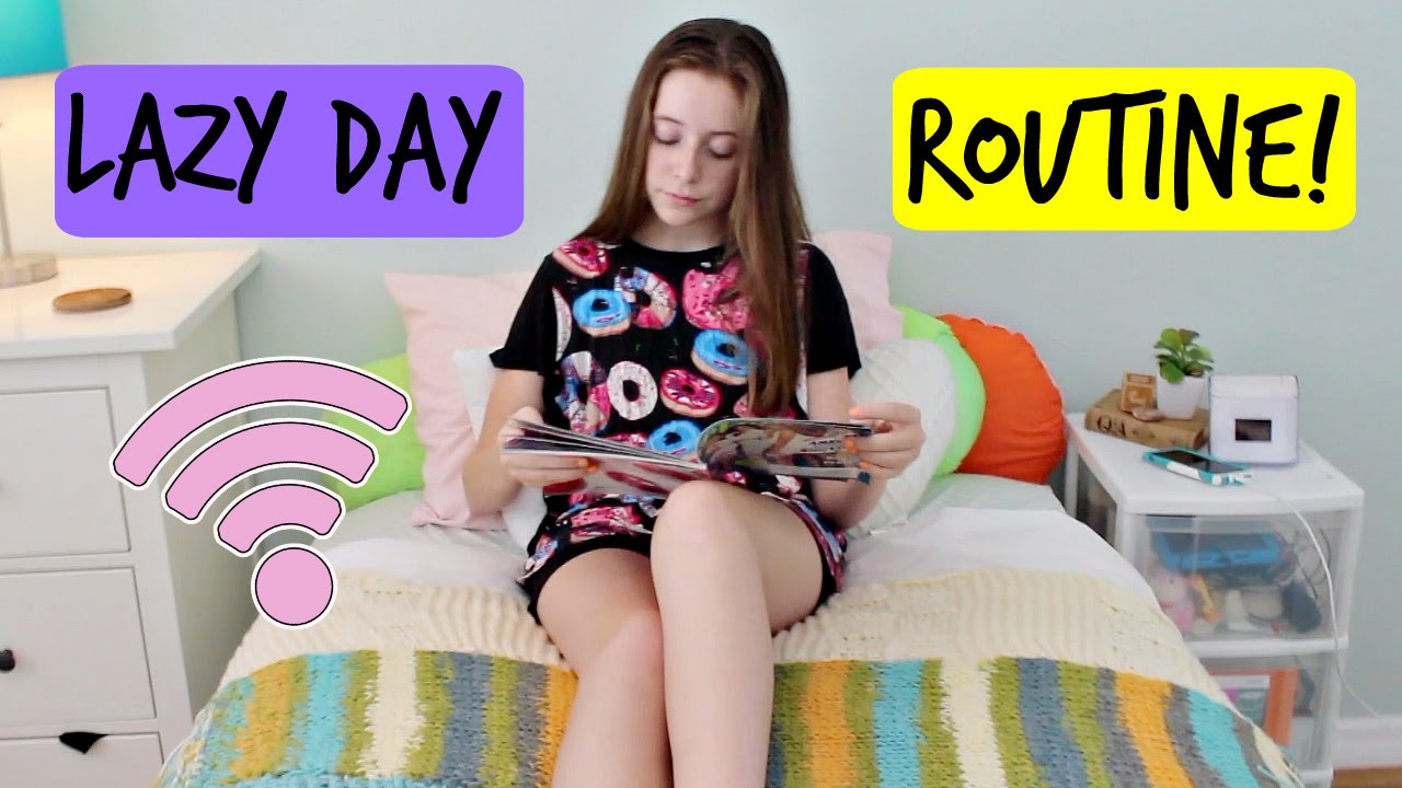 Lazy Day Routine! - YouTube