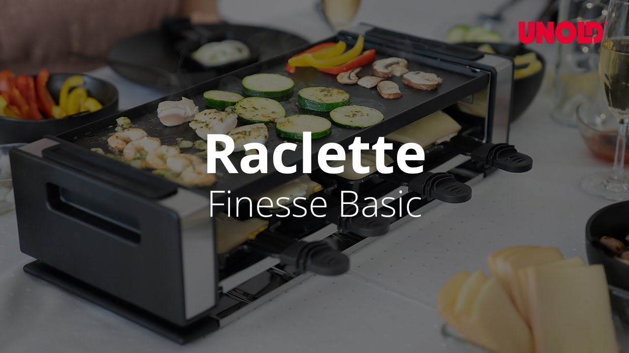 Raclette Unold Finesse Basic - Piastra Con 8 Padelline Antiaderenti - Foto 7