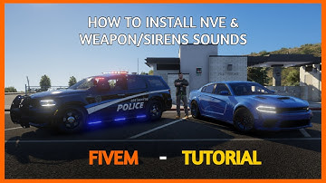(Tutorial) FiveM | How to install NVE & Weapon/Siren Packs!