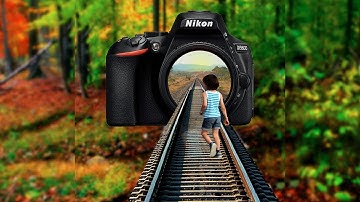 How to Create Rails Inside Illusion Photo Manipulation Photoshop Tutorial 2023