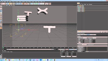 Cinema 4D Tutorial - Flying In/Rotating MoGraph Text - Intro