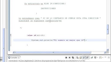 Aprender programacion java para novatos #6 : IF , ELSE IF Y ELSE