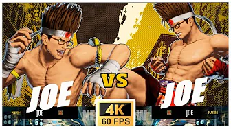 Joe Vs Joe - FATAL FURY COTW Match Set - 4K