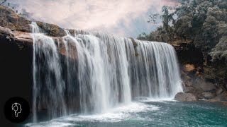 Relaxing Waterfall View in the middle of a Forest | Sleep Therapy | Study | Insomnia screenshot 4