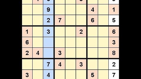 How to Solve Washington Times Sudoku Difficult June 16, 2021