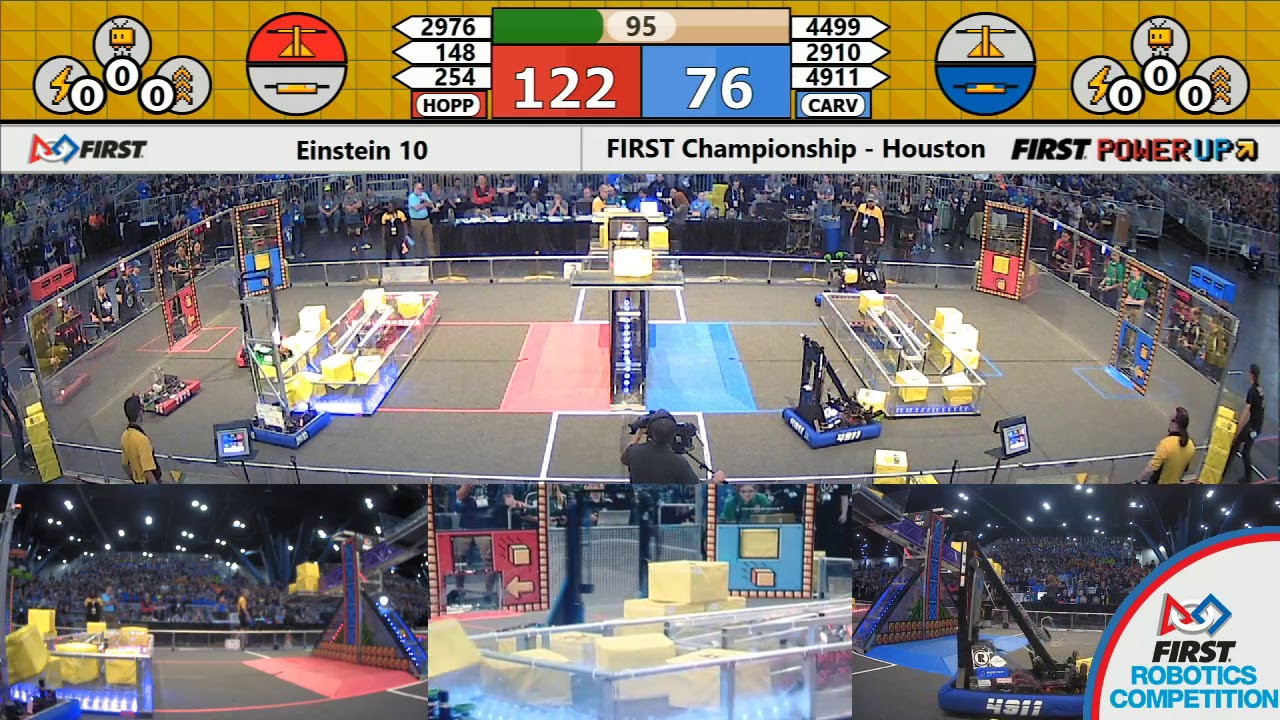 Einstein 10 - 2018 FIRST Championship - Houston