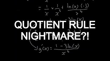 Year 12 Math Methods: Quotient Rule vs Product Rule (ln(x)/x³)