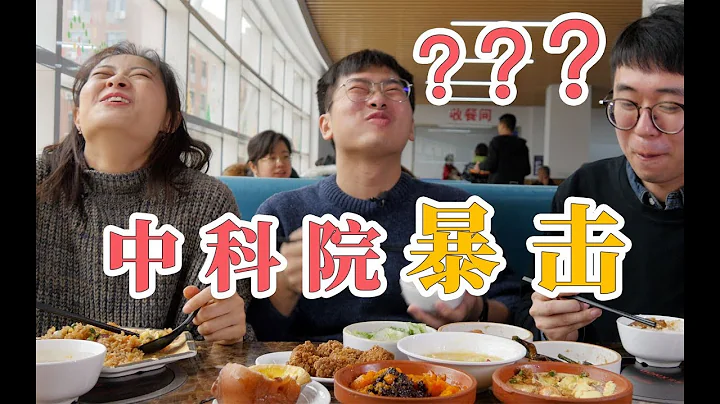 【盗月社】和科学家吃饭有多难？我感觉我中文不太行。潜入中科院的食堂，看看聪明的人都在吃什么?| Daoyueshe - 天天要闻