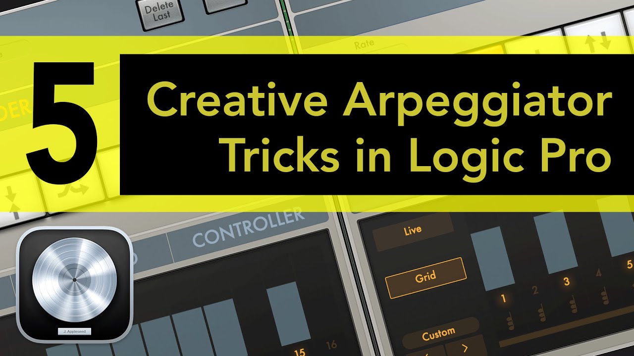 Logic Pro — 5 креативных приемов арпеджиатора