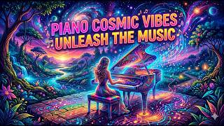 1111Hz Cosmic Piano Music ✨ Manifest Abundance &amp; Deep Healing | 60 BPM Relaxing Instrumental