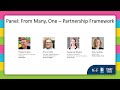 From Many, One - Partnership Framework - A Panel from the 2023 Top7 Conference