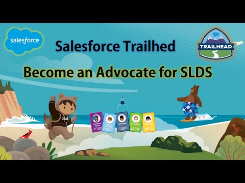Salesforce Trailhead - Become an Advocate for SLDS #salesforce #trailhead