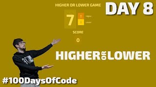DAY 8 - How to code a Number Game in Javascript - #100DaysOfCode