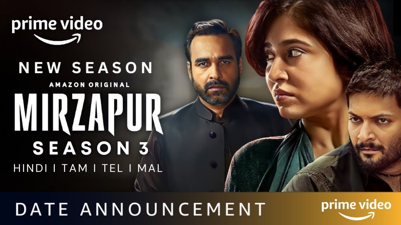 mirzapur season 3 I Mirzapur Season 3 Trailer I Amazon Prime @PrimeVideoIN  #Mirzapur3 #amazonprime - YouTube