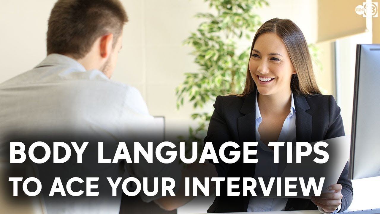 Body language tips when you face a job interview - YouTube