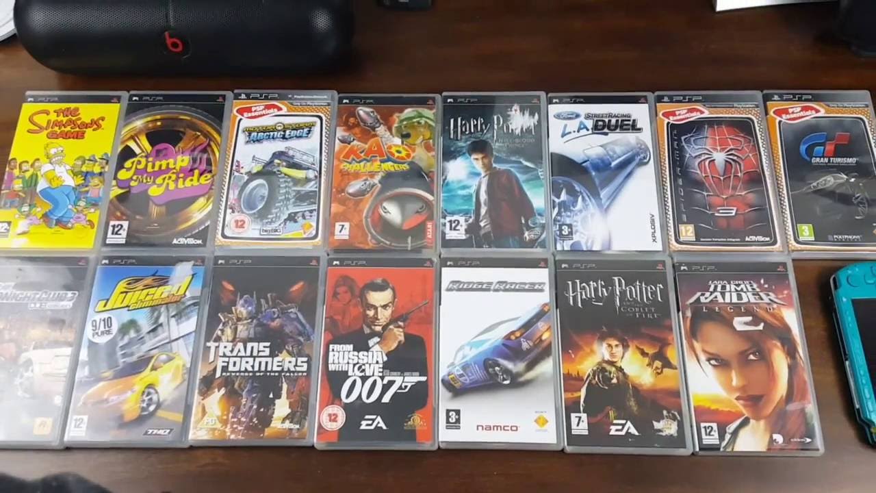 My Sony Psp Game Collection: Psp Sony Game Collection 2016 ...