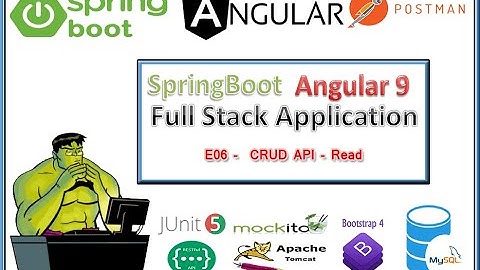 SpringBoot Angular 9 - Build a Full Stack Application | E06