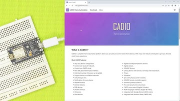 How to install CADIO firmware on ESP8266 | CADIO Home Automation