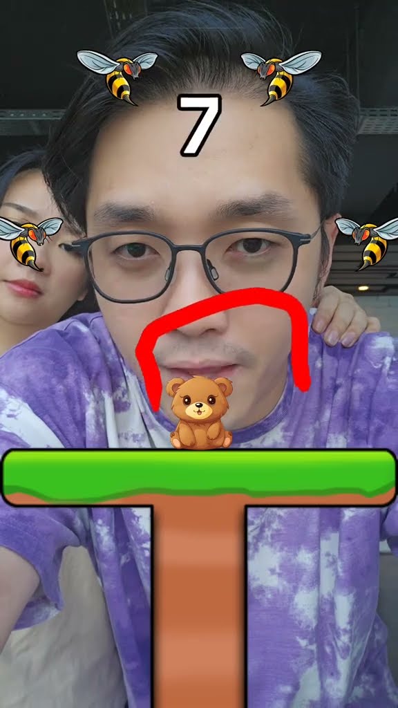 CHALLENGE SELAMATIN BERUANG DARI LEBAH!