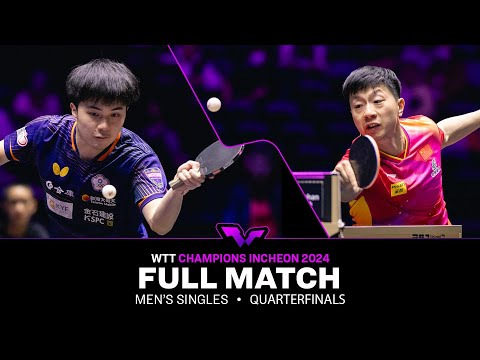 FULL MATCH | MA Long vs LIN Yun-Ju | MS QF | #WTTIncheon 2024