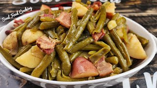 How to make Green Beans and Potatoes  The BEST Green Beans Recipe