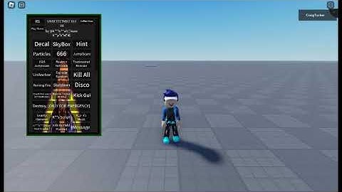 Shown Undetectable GUI V8 in a random game before it got deleted (RIP UNDETECTABLE GUI V8)