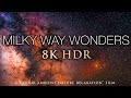 5 hours of 8kr starscapes milky way wonders stunning astrolapse film  relaxing music